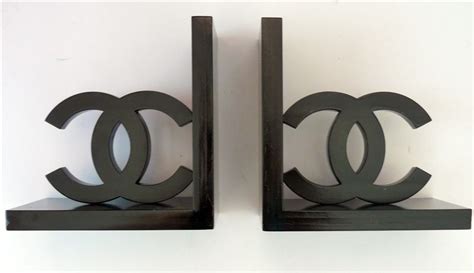 chanel 5 bookends|chanel book stacks.